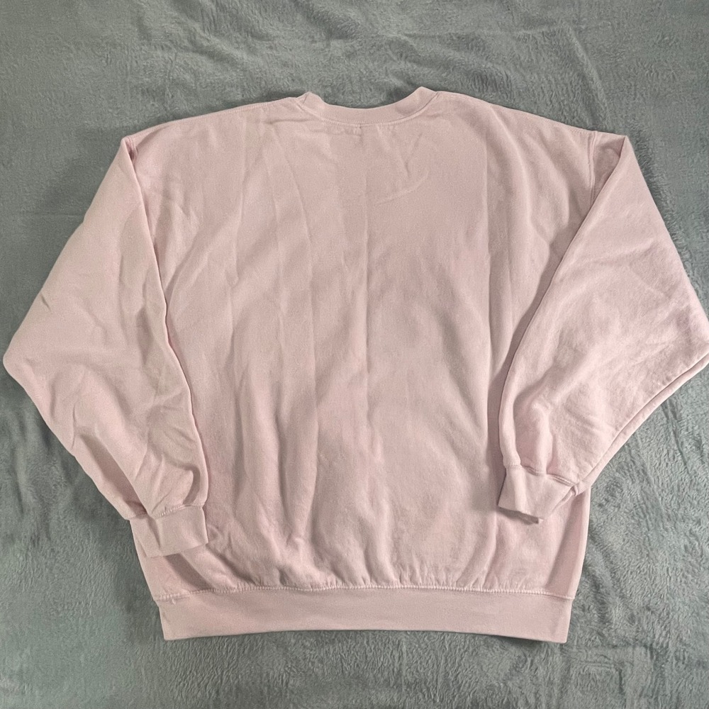 Scream‎ Horror Movie Pink Graphic Crewneck Sweatshirt Oversized Size XL Y2K - Picture 2 of 7